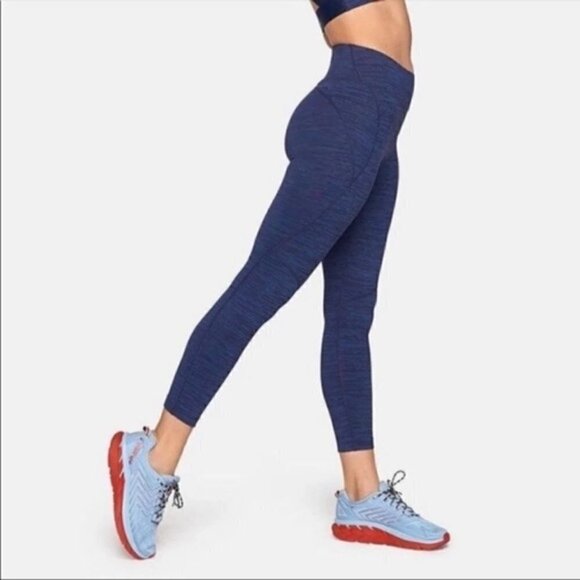 Outdoor Voices Core 3/4 Leggings Blue - Picture 3 of 3